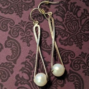 Silpada Pearl Earrings